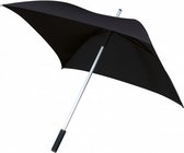 paraplu handopening 94 cm polyester zwart