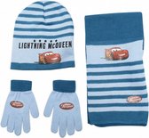 winterset Cars junior acryl blauw/lichtblauw 3-delig