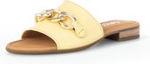 Gabor -Dames -  geel - slippers & muiltjes - maat 37