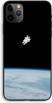 Case Company® - iPhone 11 Pro Max hoesje - Alone in Space - Biologisch Afbreekbaar Telefoonhoesje - Bescherming alle Kanten en Schermrand