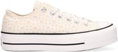 Converse Chuck Taylor All Star Lift Ox Lage sneakers - Dames - Wit - Maat 37,5