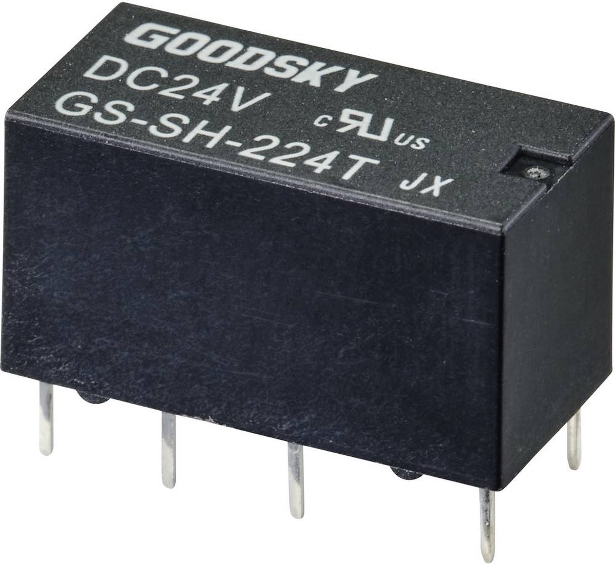 GoodSky GS-SH-224T Printrelais 24 V/DC 2 A 2x wisselcontact 1 stuk(s) Tube