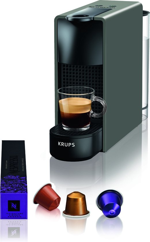 Krups Nespresso Essenza Mini Xn110B - Koffiecupmachine - Grijs | Bol.Com