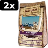2x NATURAL GREATNESS WILD RECIPE 2KG