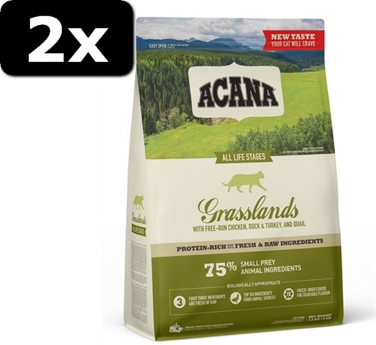 Acana ACANA CAT GRASSLANDS 1,8KG