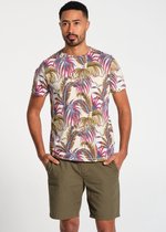 J&JOY - T-Shirt Mannen 21 Selva Leaves