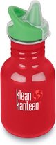 Kid Kanteen Sippy rood 12oz - MR Mineral Red