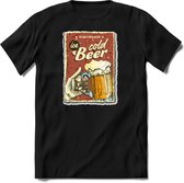 Ice cold beer| Feest kado T-Shirt heren - dames | Perfect drank cadeau shirt |Grappige bier spreuken - zinnen - teksten