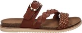 Mustang dames slipper. - Cognac - Maat 38
