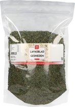 Van Beekum Specerijen - Lavasblad Gesneden - 350 gram (hersluitbare stazak)