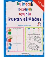 Bulmacalı Boyamalı Oyunlu Kur'an Elifbası 1