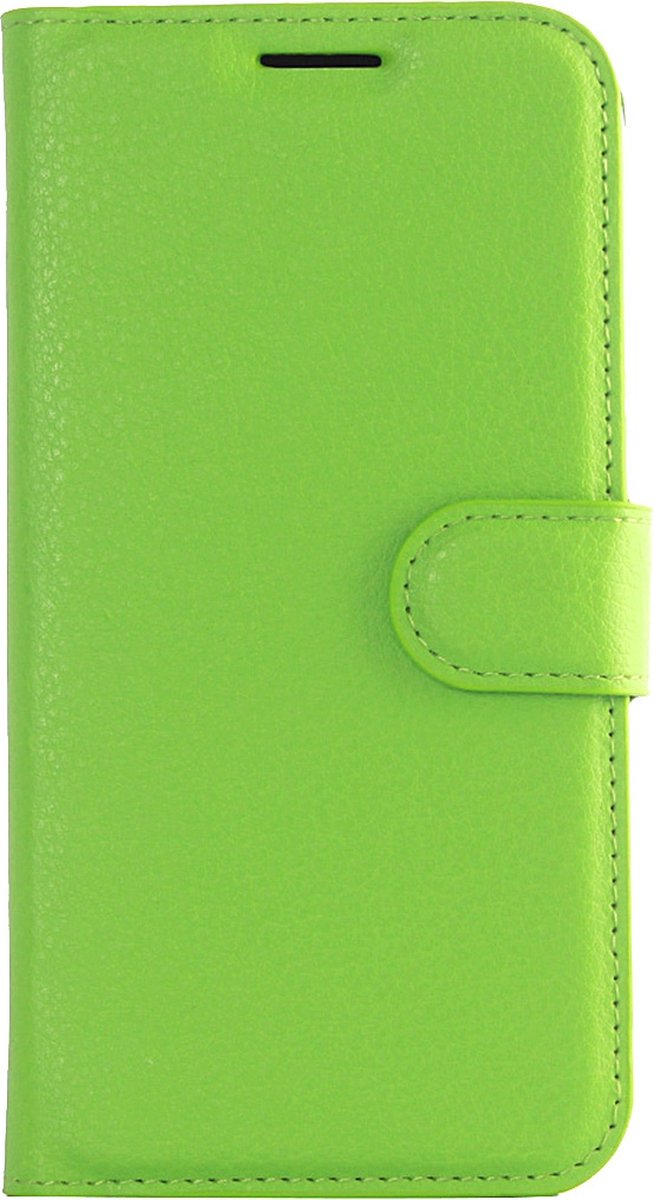 Mobigear Telefoonhoesje geschikt voor Samsung Galaxy S7 Hoesje | Mobigear Classic Bookcase Portemonnee | Pasjeshouder voor 2 Pasjes | Telefoonhoesje voor Pinpas / OV Kaart / Rijbewijs - Groen