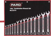 PARD - Combinatie ringsteeksleutelset, 14-delig, foudraal - PAC5141