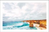 Walljar - Twelve Apostles - Muurdecoratie - Poster met lijst