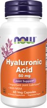 Hyaluronic Acid 50 mg with MSM - 60 veggie caps