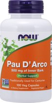 Now Pau D\'arco 500 Mg 100 Caps