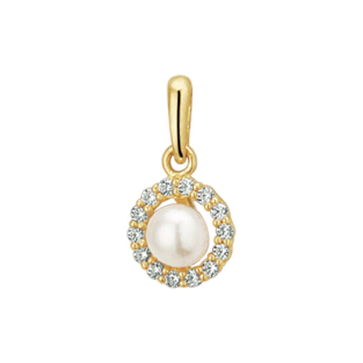 Hanger Parel En Zirkonia