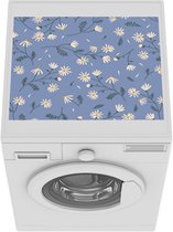 Wasmachine beschermer mat - Bloemen - Patronen - Madelief - Breedte 55 cm x hoogte 45 cm