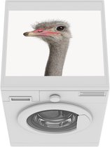 Wasmachine beschermer mat - Babykamer - Struisvogel - Breedte 55 cm x hoogte 45 cm