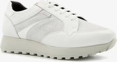 Tudo Volta leren dames sneakers - Wit - Maat 38 - Echt leer - Uitneembare zool