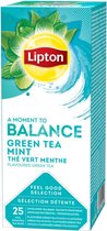 Lipton Feel good selection - Green tea mint - 25 Tea bags