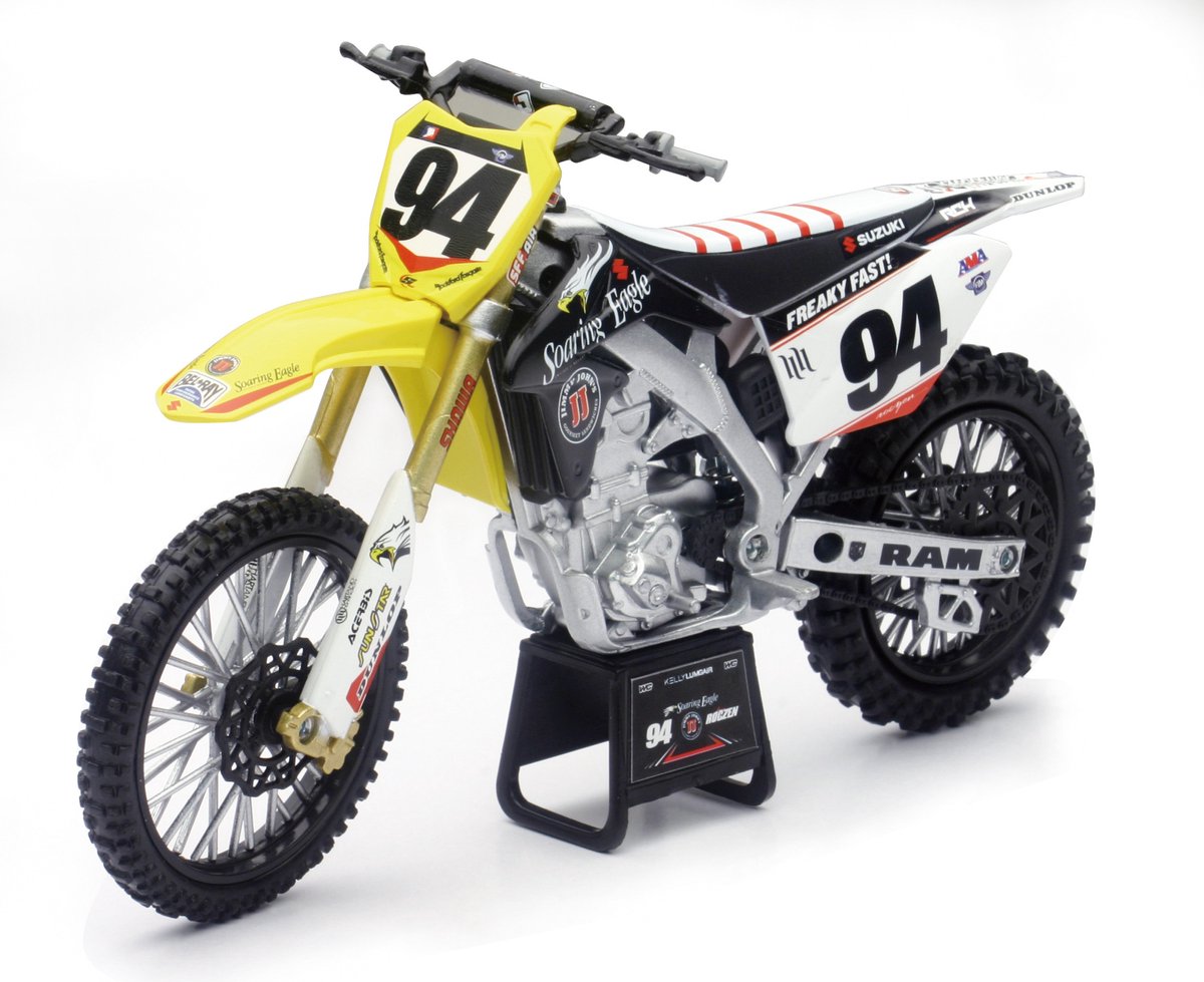 New-Ray Ken Roczen Suzuki RMZ450 Replica Mini Crossmotor 1/12