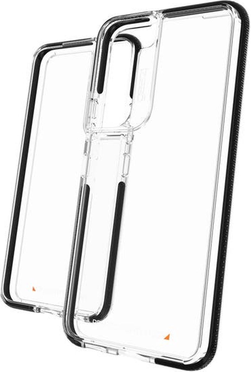 Gear4 Santa Cruz Backcover hoesje – Geschikt voor Samsung Galaxy S22 – Transparant / Zwart