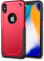 Peachy ProArmor protection hoesje bescherming iPhone XS Max case - Rood