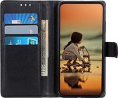 Peachy Wallet kunstleer hoesje voor iPhone 12 mini - zwart