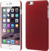 Peachy Stevige gekleurde hardcase iPhone 6 Plus 6s Plus Hoesje - Rood