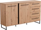 FurniStyle Dressoir met 4 Lades Karim