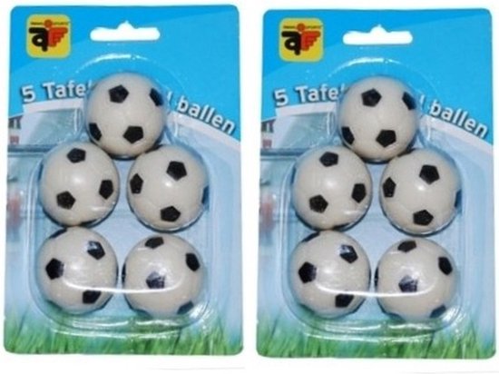 Foto: 15x stuks tafelvoetbal ballen van 3 cm