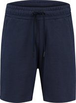 Purewhite -  Heren Regular Fit   Korte Broek  - Blauw - Maat M