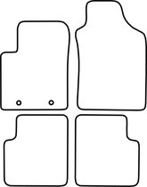 Mattenset Fiat 500 2007 - 2013