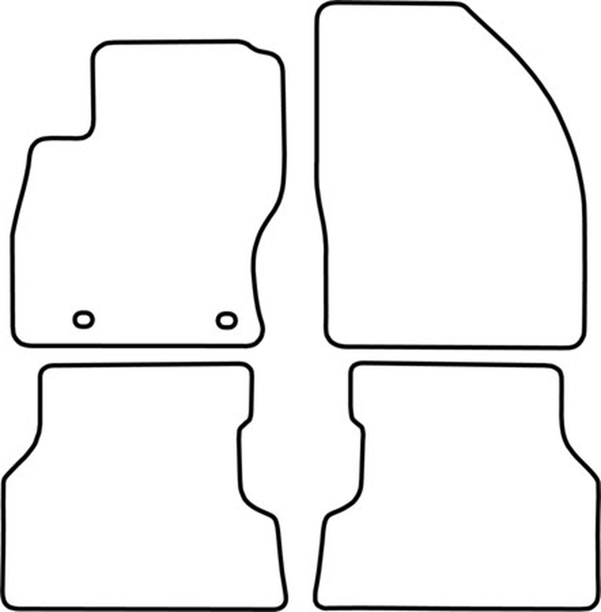 Automatten | Mattenset Ford Focus - 2005 - 2008