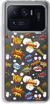 Case Company® - Xiaomi Mi 11 Ultra hoesje - Pow Smack - Soft Cover Telefoonhoesje - Bescherming aan alle Kanten en Schermrand