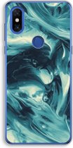 Case Company® - Xiaomi Mi Mix 3 hoesje - Dreaming About Whales - Soft Cover Telefoonhoesje - Bescherming aan alle Kanten en Schermrand