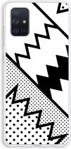 Case Company® - Samsung Galaxy A71 hoesje - Pop Art #5 - Soft Cover Telefoonhoesje - Bescherming aan alle Kanten en Schermrand