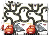 tafelkleed Cars 3 junior 180 x 120 cm wit