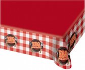 tafelkleed BBQ Master 138 x 274 cm rood