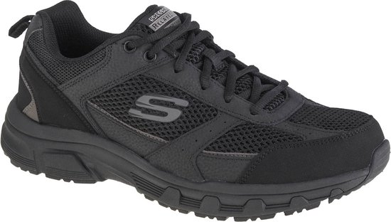 Skechers Oak Canyon-Verketta 51898-BBK, Mannen, Zwart, Sneakers,Sportschoenen, maat: 42,5