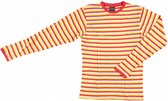 verkleedshirt Stripes heren katoen rood/wit/geel maat XXL