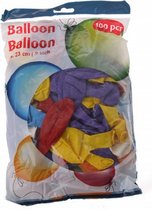 ballonnen 23 cm 100 stuks