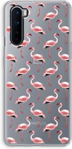Case Company® - OnePlus Nord hoesje - Flamingo - Soft Cover Telefoonhoesje - Bescherming aan alle Kanten en Schermrand