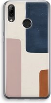 Case Company® - Huawei P Smart (2019) hoesje - Geo #5 - Soft Cover Telefoonhoesje - Bescherming aan alle Kanten en Schermrand