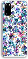 Case Company® - Samsung Galaxy S20 hoesje - Hibiscus Flowers - Soft Cover Telefoonhoesje - Bescherming aan alle Kanten en Schermrand