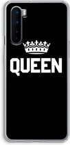 Case Company® - OnePlus Nord hoesje - Queen zwart - Soft Cover Telefoonhoesje - Bescherming aan alle Kanten en Schermrand