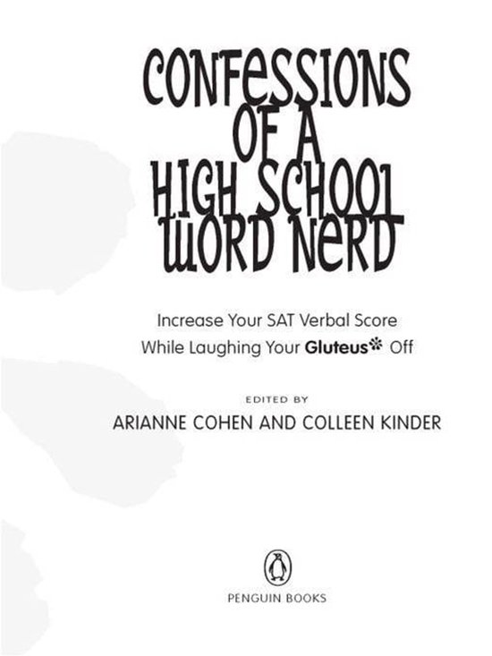 Confessions of a High School Word Nerd - cover