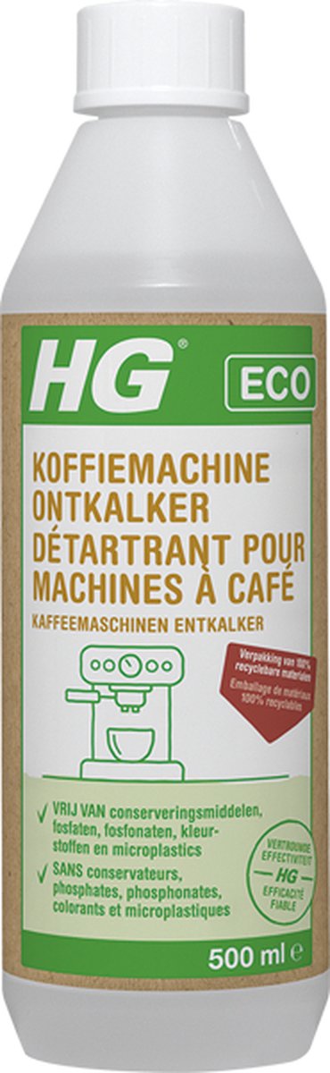 HG détartrant machines espresso et machines à café 500ml
