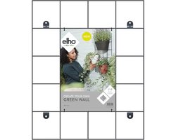 Elho Loft Urban Green Wall Rek 48 - Accessoires voor Buiten - Ø 47.3 x H 59.0 cm - Living black